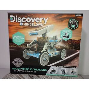 DISCOVERY Stem - You Build-It Solar Vehicle 197 Pieces (Ages 8) (Complete)